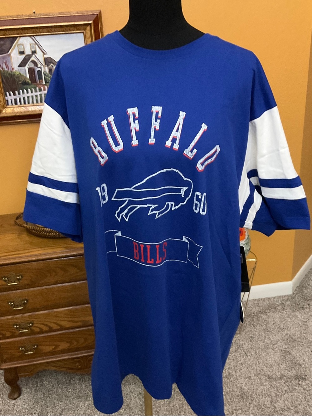 NWT Buffalo Bills Tee, Darius Rucker Brand, Men’s Size 2XL